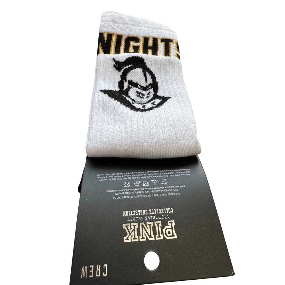 Victoria's Secret PINK‎ collegiate crew & knee H socks University of Central Fla